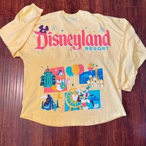 Disney Park Disneyland Donald Duck Play in the Park Spirit Jersey Sz XXL Read!
